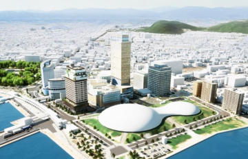 サンポート高松計画パース