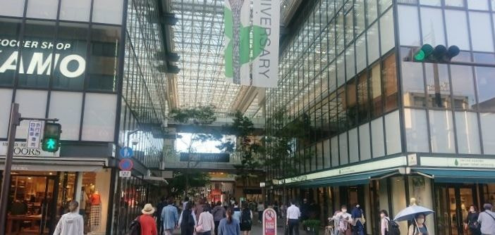 高松駅前の風景