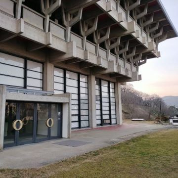 瀬戸内の名建築の一つ建築家川島甲士による津山文化センター