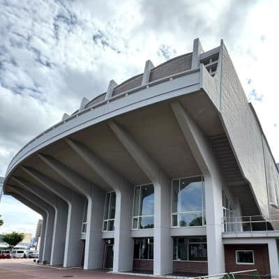 中四国の名建築の一つ建築家村野藤吾による米子市公会堂